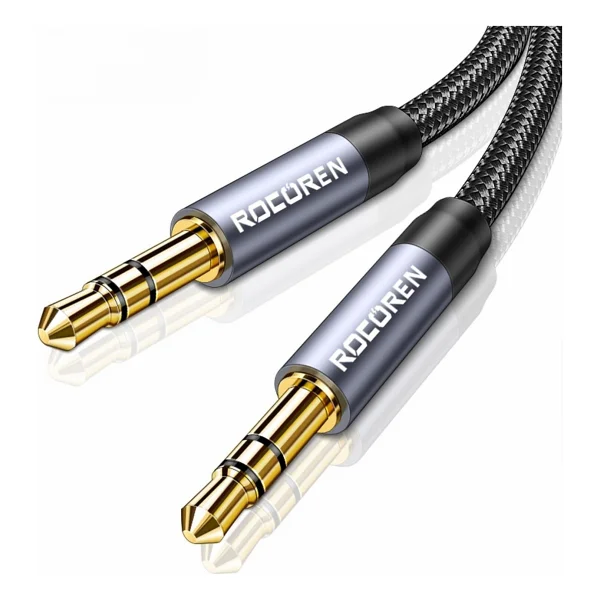 Rocoren 3.5mm Hi-Fi TRS AUX Ses Kablosu 50 CM - Görsel 4