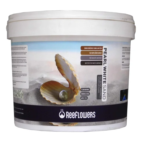 Reeflowers Pearl White Sand (1-1.5 mm) 25 Kg - Görsel 2