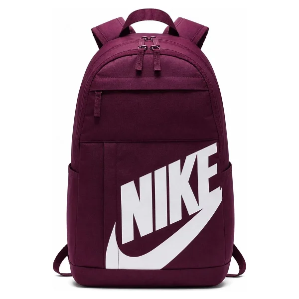 Sportive Nıke Unisex Spor Okul Günlük Sırt Çantası 21 Litre 4 Gözlü - Mürdüm - Görsel 2