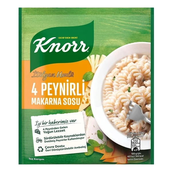 Makarna Sosu Italyan Usulü 4 Peynirli 50 G - Görsel 6