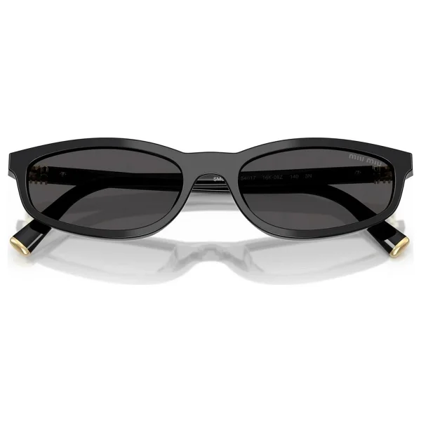 Miu Miu Regard A06S 16K08Z Black-Dark Grey Kadın Güneş Gözlüğü - Görsel 5