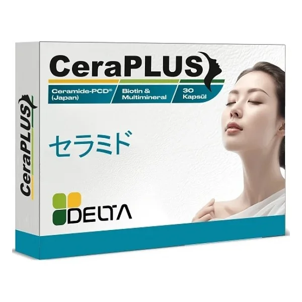 Delta Ceraplus Seramid Biotin Multimineral 30 Kapsül - Görsel 3