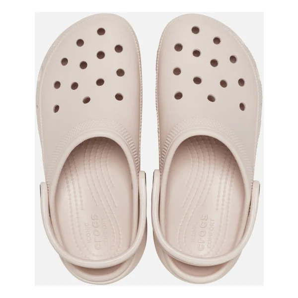 Crocs Classic Platform Clog 206750-6UR Pudra Kadın Terlik - Görsel 5