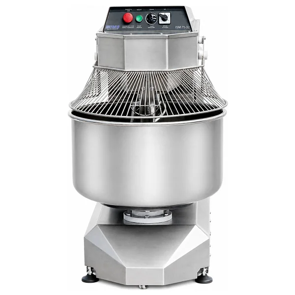 Dirmak ISM 75-32 CR Spiral Hamur Yoğurma Makinası 75 Lt Kazan 35 Kg Un Kapasiteli İki Devirli Krom Gövde380v/3p/50hz - Görsel 3