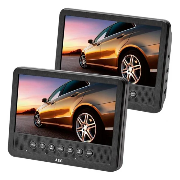 AEG DVD4555 Koltuk Başlığı Monitör DVD USB AUX - Araç İçi Multimedya Ekran 12V Çakmaklık (Kullanılmış Tam Çalışır) - Görsel 8