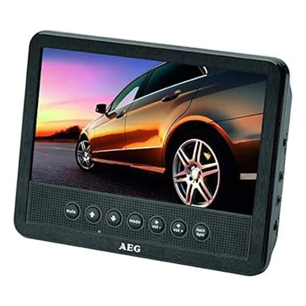 AEG DVD4555 Koltuk Başlığı Monitör DVD USB AUX - Araç İçi Multimedya Ekran 12V Çakmaklık (Kullanılmış Tam Çalışır) - Görsel 4
