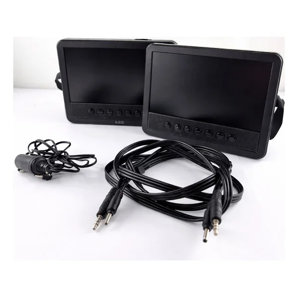 AEG DVD4555 Koltuk Başlığı Monitör DVD USB AUX - Araç İçi Multimedya Ekran 12V Çakmaklık (Kullanılmış Tam Çalışır) - Görsel 6