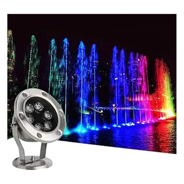 Mini Spot Paslanmaz Ayaklı Havuz Led Aydınlatma Ampülü Lamba Yeşil A-1210 6w 12v Ip68 - Görsel 3