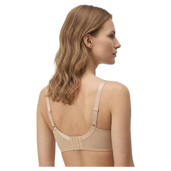 Cottonhill Bra - Fiora Ten Büyük Beden Balensiz Pamuklu Ayarlanabilir Askılı Kadın Sütyen - Görsel 5