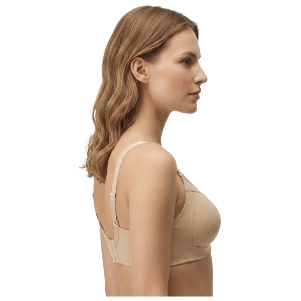 Cottonhill Bra - Fiora Ten Büyük Beden Balensiz Pamuklu Ayarlanabilir Askılı Kadın Sütyen - Görsel 6
