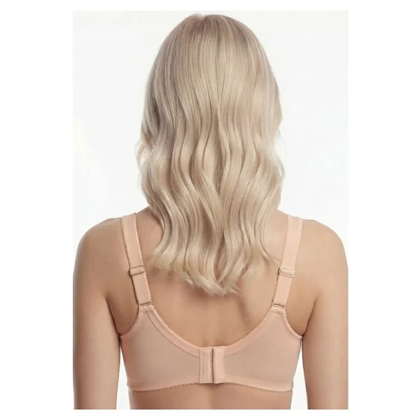 Cottonhill Bra -Rosina Ten Büyük Beden Dantelli Balensiz Minimizer Ayarlanabilir Askılı Kadın Sütyen - Görsel 5