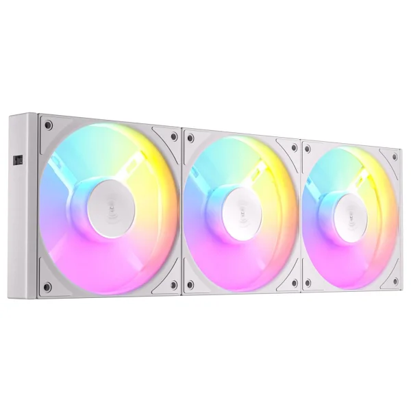Antec C120 ARGB 120mm 1500 RPM PWM Beyaz Kasa Fanı 3'lü Paket - Görsel 5
