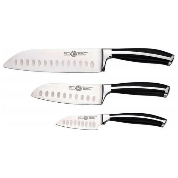 GGS Solingen Germany Solingen Santoku Şef Bıçağı 3'lü Set - Görsel 3