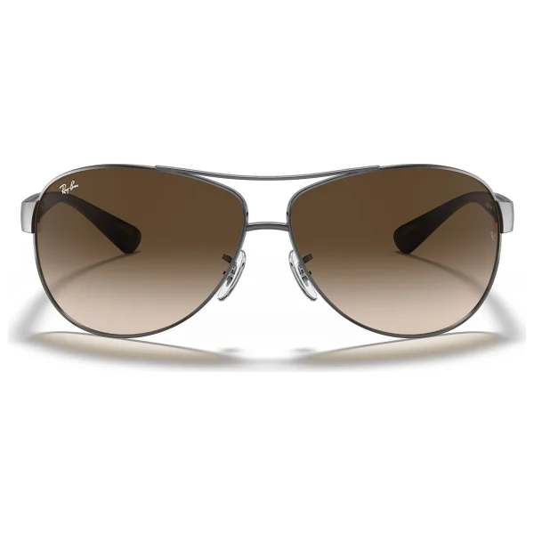 Ray-Ban 3386 004/13 Gunmetal-Brown Erkek Güneş Gözlüğü - Görsel 4