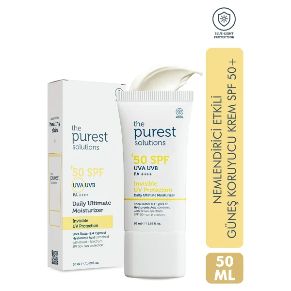 The Purest Solutions Invisible UV Protection 50 ml 50 Faktör Güneş Kremi - Görsel 5
