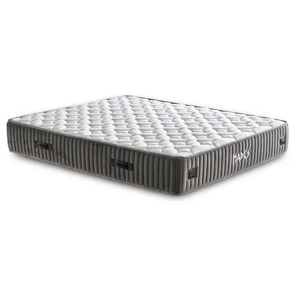 Niron Yatak Hades Yatak 180X200 cm Çift Kişilik 30 cm Kalınlığında Paket Yaylı Lüks Yatak Orta Sert Krem Kumaş - Bej - 180 x 200 cm - Görsel 7