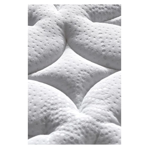 Niron Yatak Hades Yatak 180X200 cm Çift Kişilik 30 cm Kalınlığında Paket Yaylı Lüks Yatak Orta Sert Krem Kumaş - Bej - 180 x 200 cm - Görsel 5
