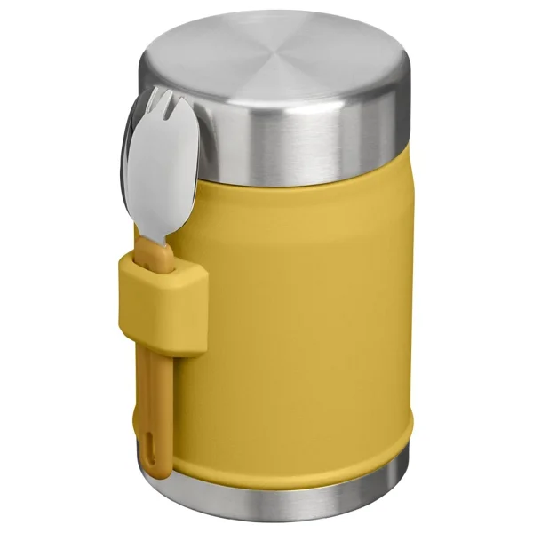 Stanley The Legendary Food Jar + Spork 0.4L / 14Oz Dijon Termos As10113530109 - Görsel 3