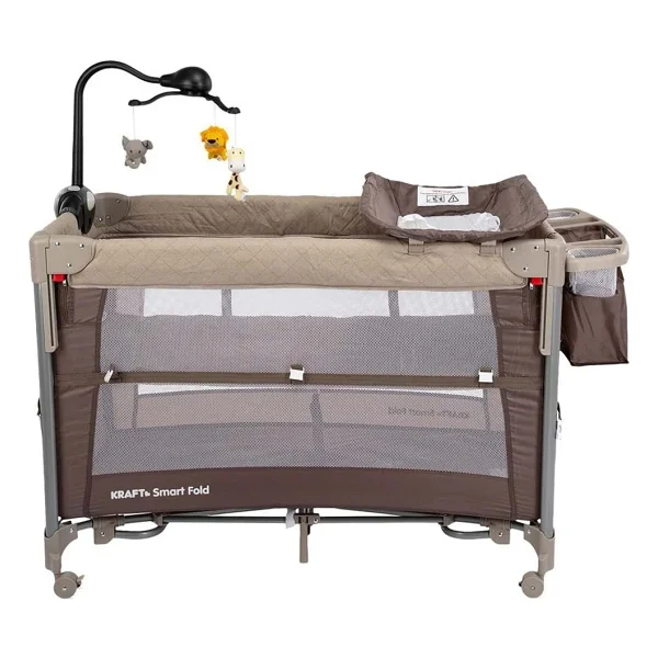 Kraft Smart Fold Bej Anne Yanı Oyun Parkı - Görsel 2
