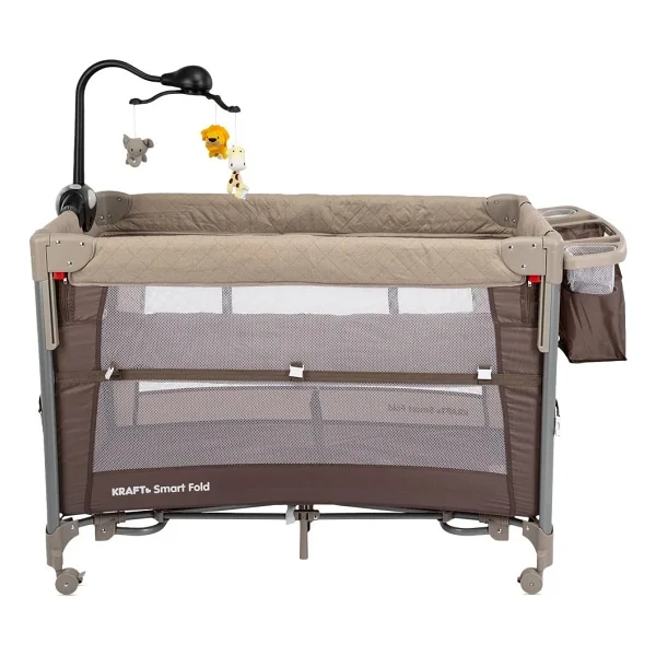Kraft Smart Fold Bej Anne Yanı Oyun Parkı - Görsel 3