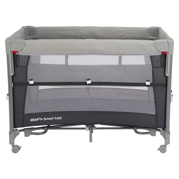 Kraft Smart Fold Gri Anne Yanı Oyun Parkı - Görsel 4