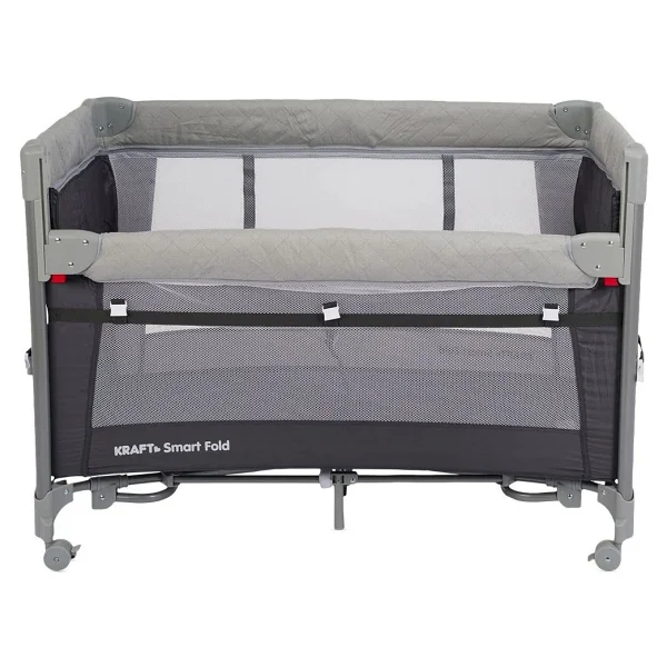 Kraft Smart Fold Gri Anne Yanı Oyun Parkı - Görsel 5