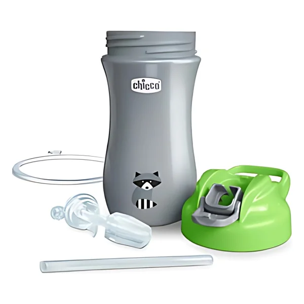 Chicco Pop-up Green Pipetli Bardak 350 ml - Görsel 4