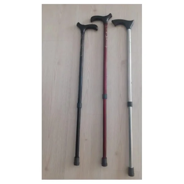 Veron Yürümeye Yardımcı Asa Baston Ayarlanabilir Yükseklik 77-98 cm Kayma Önleyici Özellik - Görsel 5