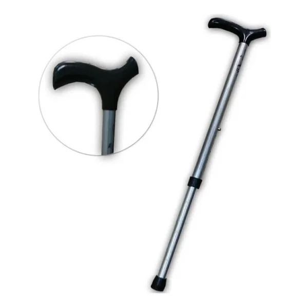 Veron Yürümeye Yardımcı Asa Baston Ayarlanabilir Yükseklik 77-98 cm Kayma Önleyici Özellik - Görsel 4