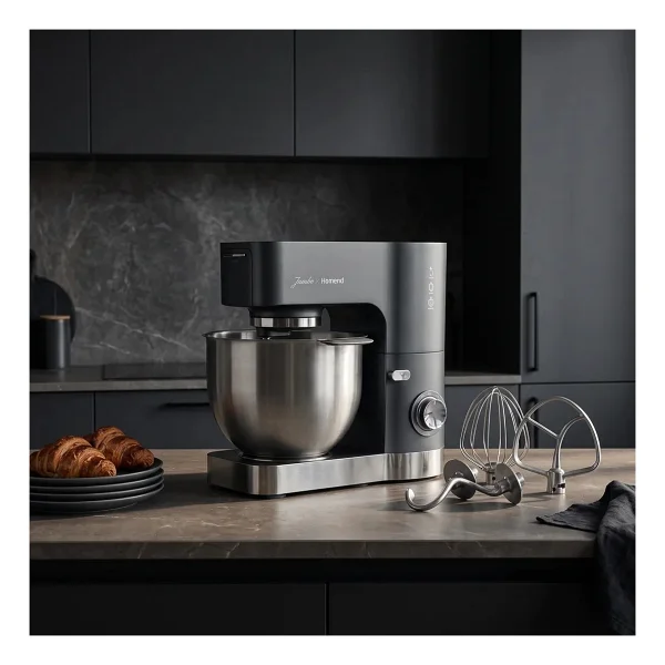 Jumbo x Homend Artfood 3025H 1200 W 5.5 lt Antrasit Stand Mikser - Görsel 6