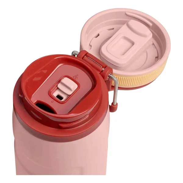 Stanley The Iceflow Twist Flip Pembe-Sarı 0.47 lt Çelik Termos - Görsel 4