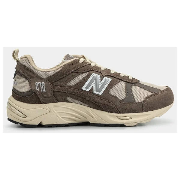 New Balance 878 M878163 Kahverengi-Gri Spor Ayakkabı - Görsel 7