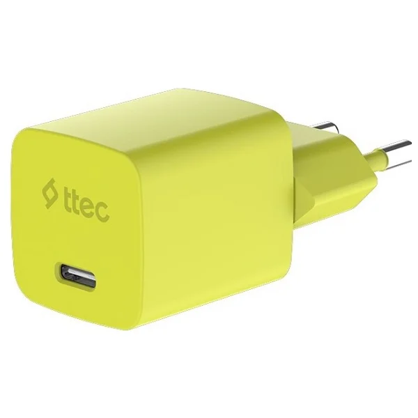 Ttec SmartCharger 2SCG20CNS 20 W Sarı Type-C Kablolu Hızlı Şarj Aleti - Görsel 6