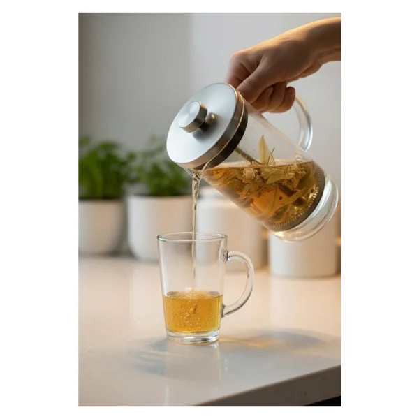 Taşev T0045 Stene 600 ml French Press - Görsel 4