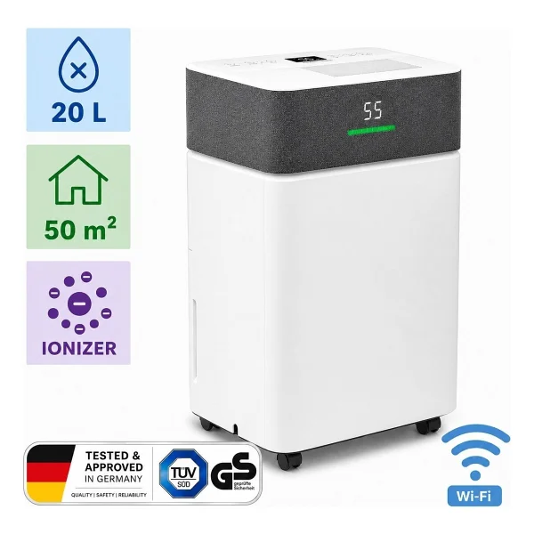 Trotec TTK 63 E WiFi 20 lt Nem Alma Cihazı - Görsel 7