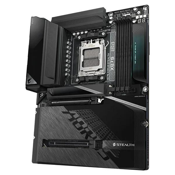 Gigabyte X870 Aorus Stealth Wi-Fi AMD AM5 DDR5 ATX Anakart - Görsel 4