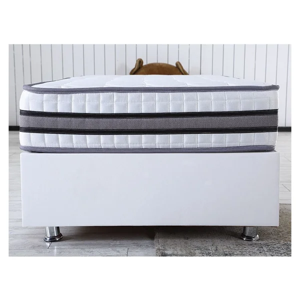 Asroyallüks Nano Full Ortopedik Yaylı Yatak Ölçü Seçenekli, Çift Taraflı Kullanım (20 Cm) - 90 x 190 cm - Görsel 4