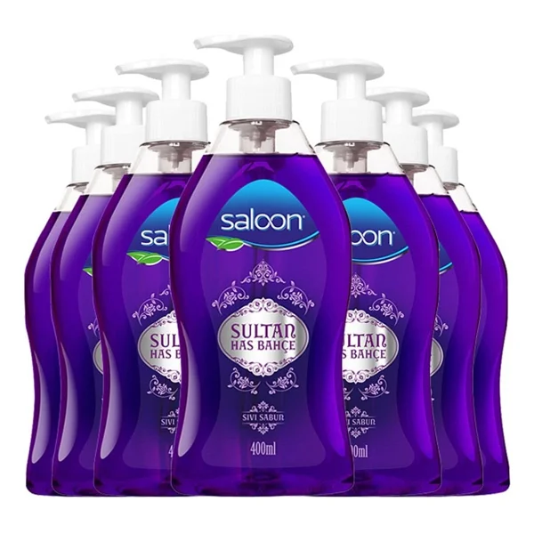 Saloon Sultan Has Bahçe Sıvı Sabun 400 ml 12'li - Görsel 2