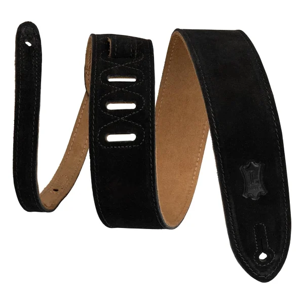 Levy's Leathers Ms12-blk 5 cm Süet Deri Kayış - Siyah - Görsel 2