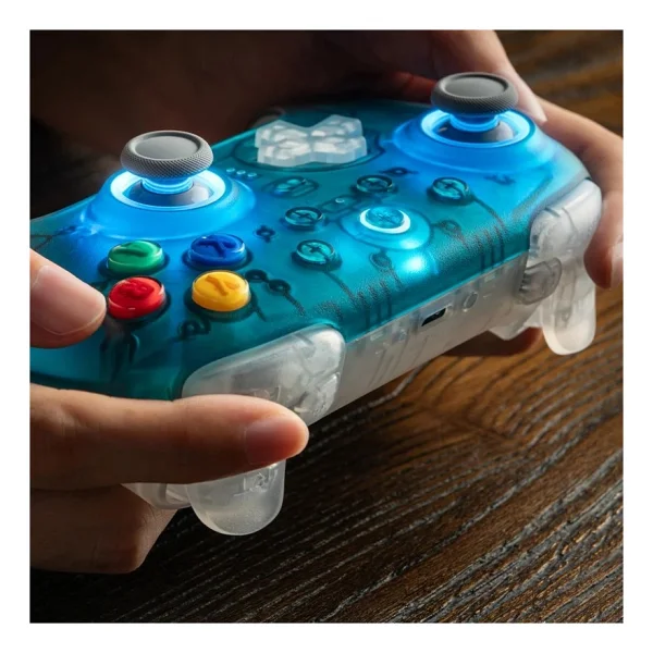 8Bitdo Ultimate 2 Açık Mavi Kablolu/Kablosuz PC Oyun Kolu - Görsel 5