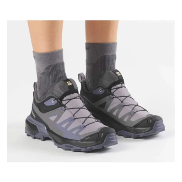 Salomon X Ultra 360 Gore-Tex L45391700 Gri-Lacivert Kadın Outdoor Ayakkabı - Görsel 2