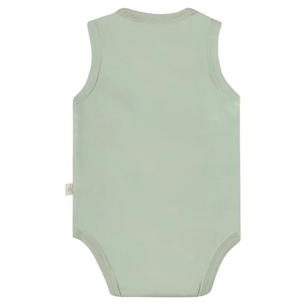 Civil Baby 3'lü Karışık Renk 3-36 Ay Çıtçıtlı Badi - Bej 18-24 Ay - Görsel 3