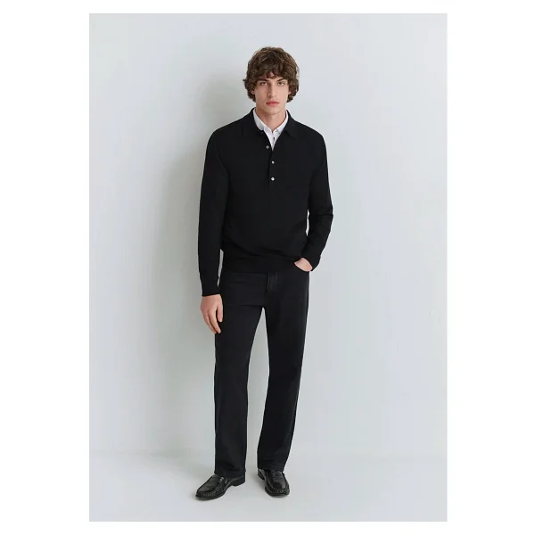Mavi Marlon Classic Comfort 0019166-90642 Koyu Antrasit Erkek Straight Jean - Görsel 8