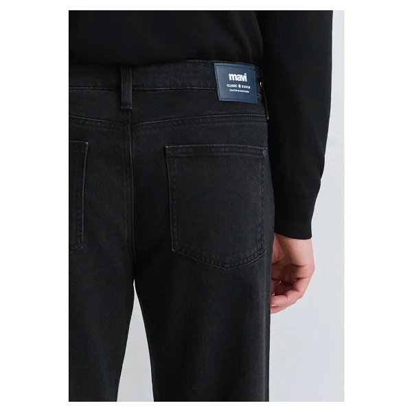 Mavi Marlon Classic Comfort 0019166-90642 Koyu Antrasit Erkek Straight Jean - Görsel 7
