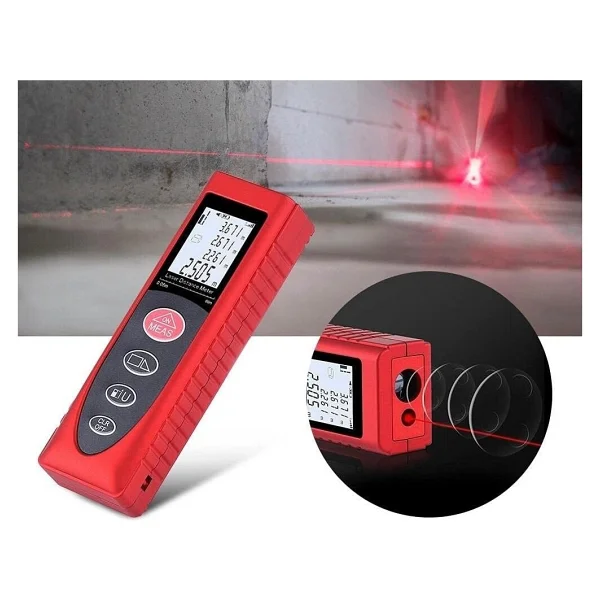 W-40 40 Metre Lazer Metre Mesafe Ölçer - Görsel 4