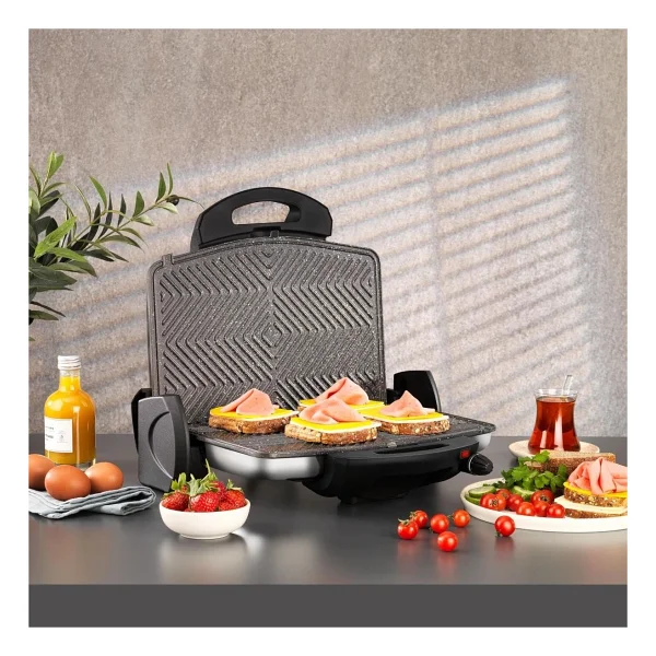 Schafer Grill Chef Inox Tost Makinesi - Görsel 2