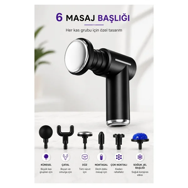 Auhma AMG22 Masaj Tabancası - Görsel 2