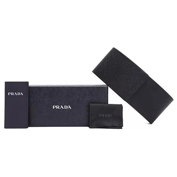 Prada PR A16S 17T05D Transparent Ocean-Brown Aynalı Erkek Güneş Gözlüğü - Görsel 3