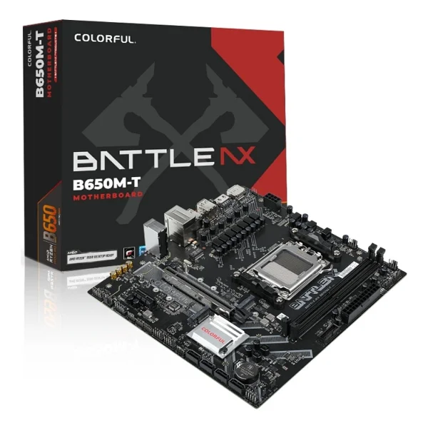 Colorful BATTLE-AX B650M-T V14 AMD AM5 DDR5 Micro ATX Anakart - Görsel 6