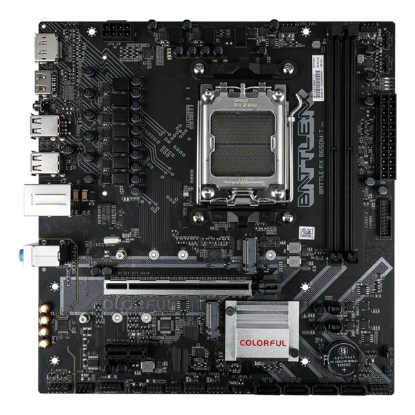 Colorful BATTLE-AX B650M-T V14 AMD AM5 DDR5 Micro ATX Anakart - Görsel 2